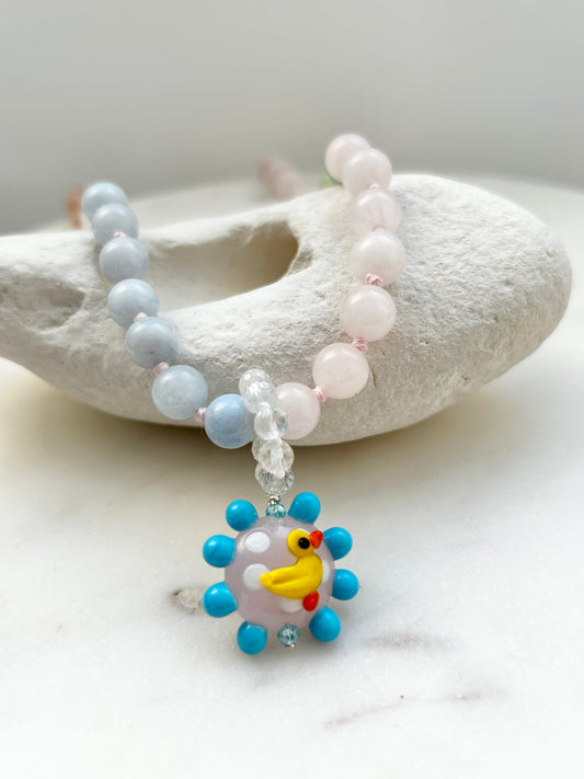 Duckling Daydream Necklace - One Of A Kind