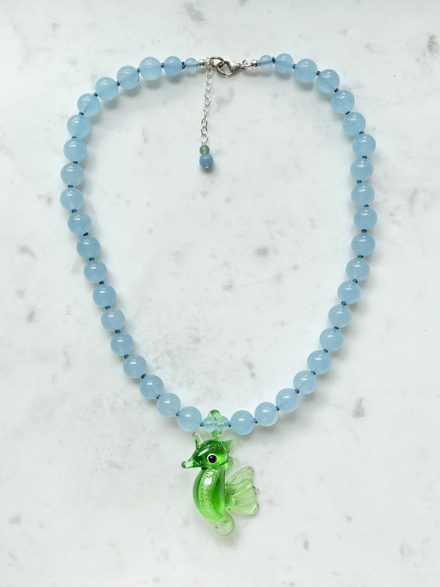 Sassy Sea Stead Seafoam Necklace