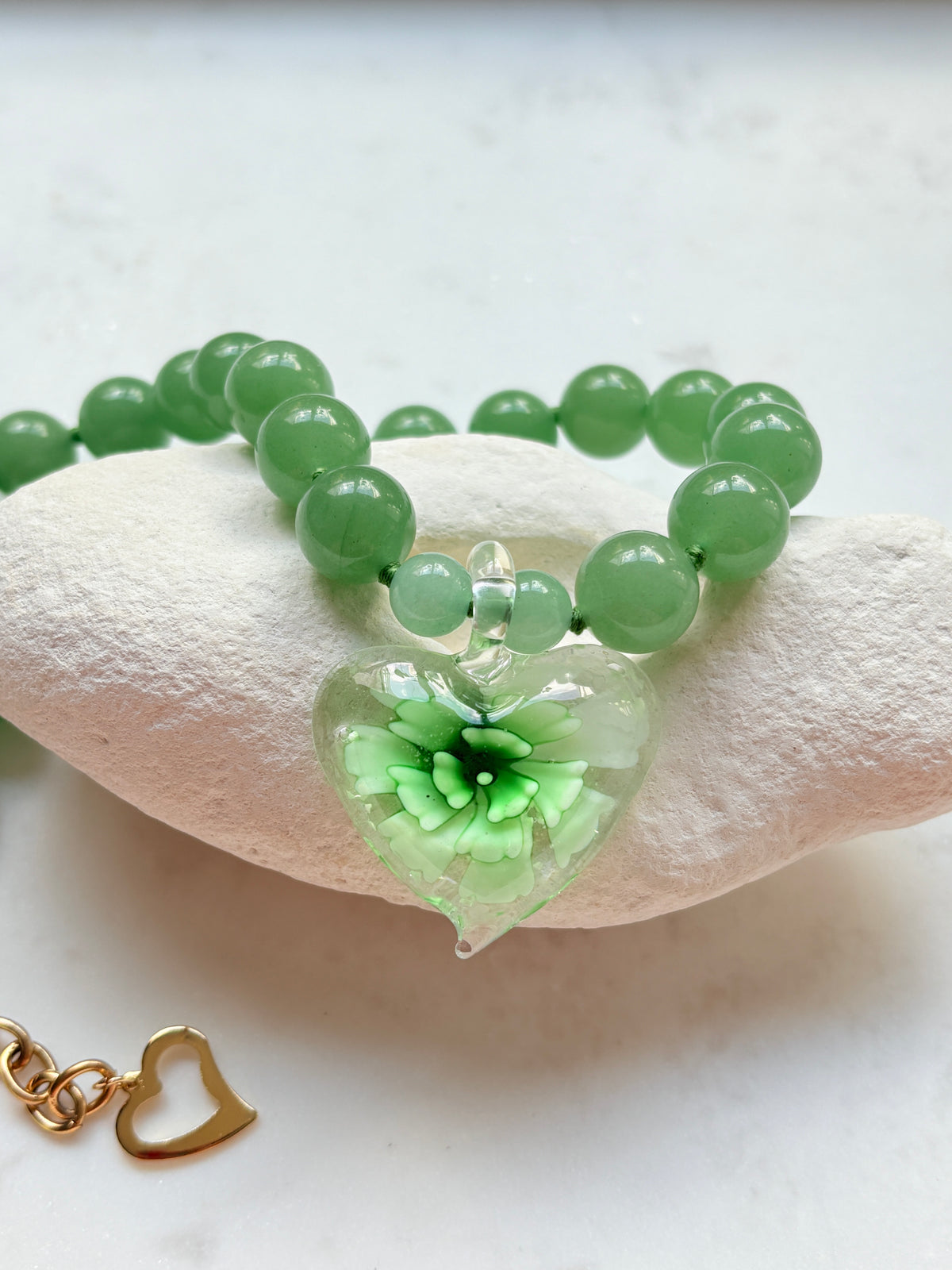 Heart In Bloom Meadow Necklace - One Of A Kind