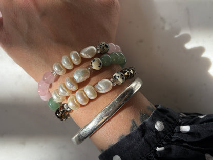 Wild Pearly Mix Bracelet
