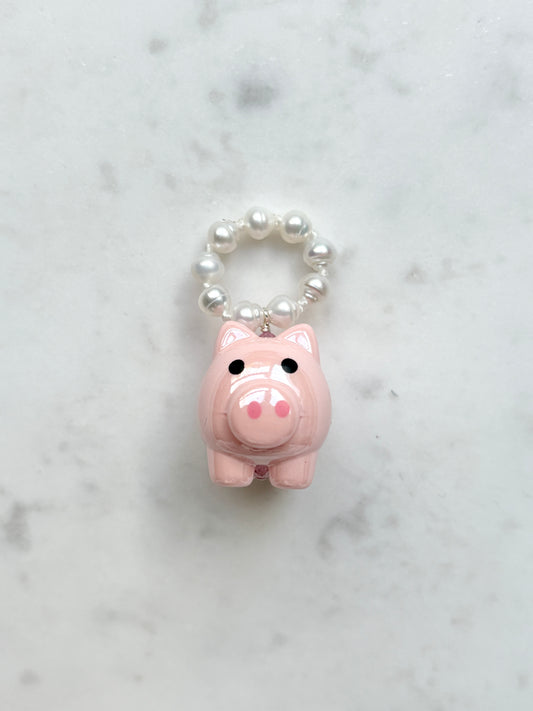 Piggy Puff Pendant - 10mm/12mm