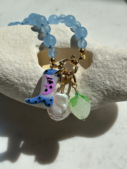 Bootiful Strawberry Bites Necklace
