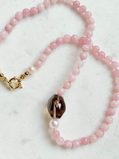 Pebble Pop Smokey Necklace - Limited