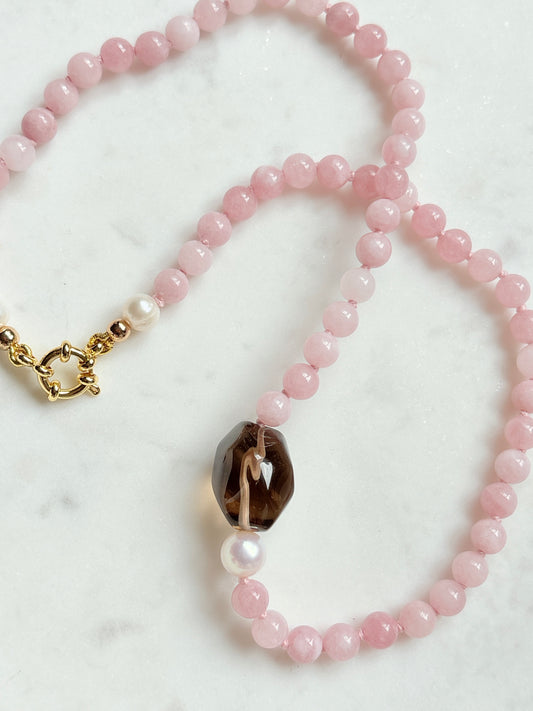 Pebble Pop Smokey Necklace - Limited