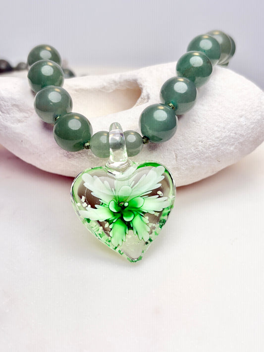 Love You After Dark Meadow Necklace - One Of A Kind