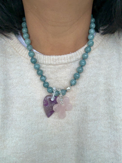 Burmese Jade O’Clock Necklace