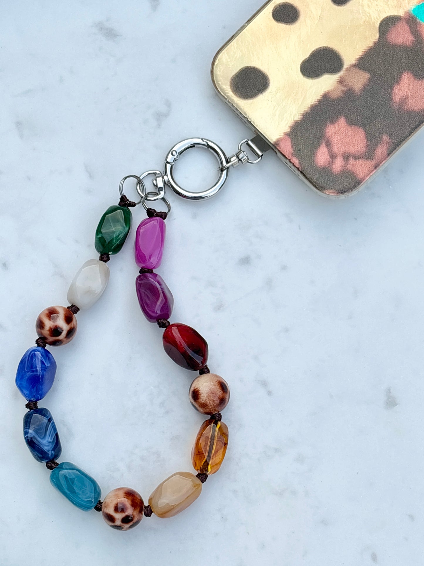 Jelly Bean Mix Phone Chain