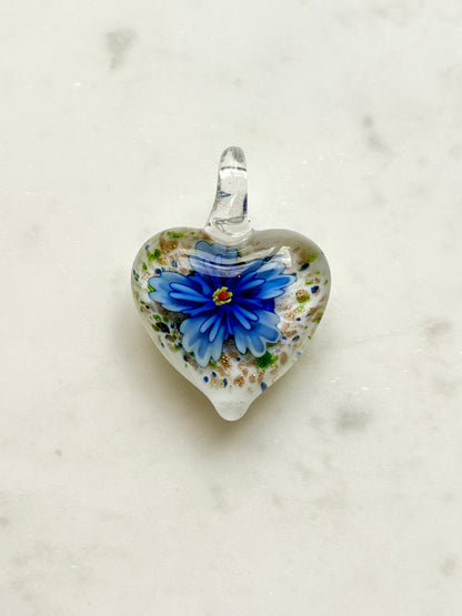 Blooming Heart Pendant - One Of A Kind