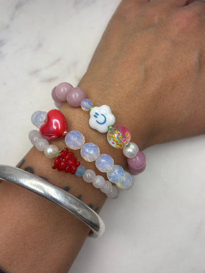 Groovy Heart Bracelet