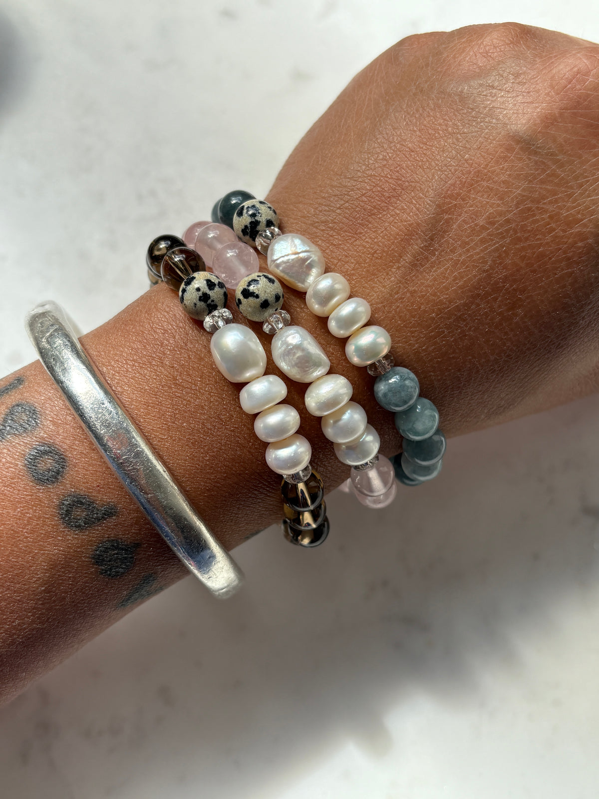 Wild Pearly Mix Bracelet