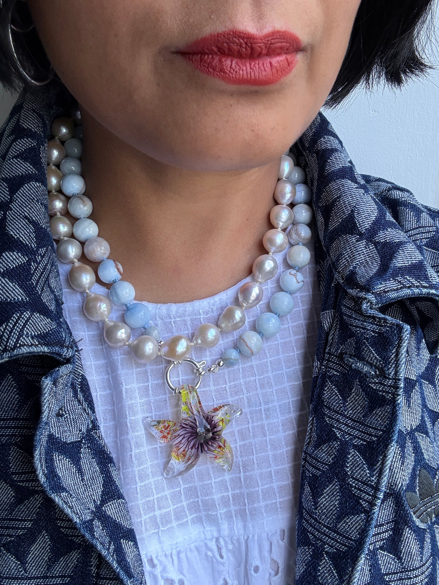 Blue Moon Bold Necklace
