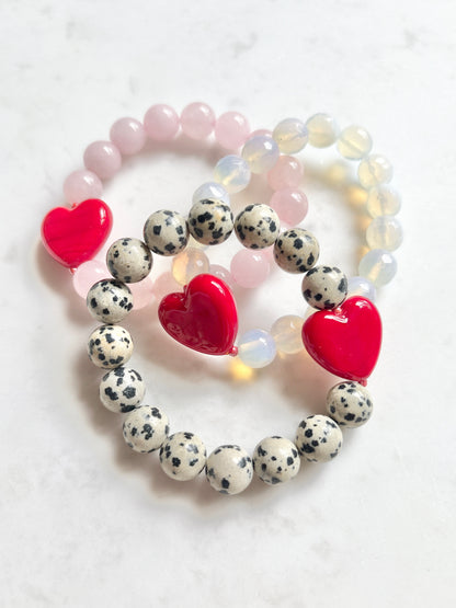 Groovy Heart Bracelet