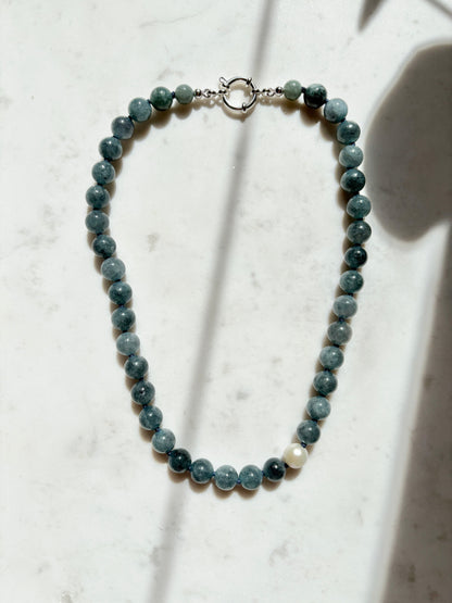 Burmese Jade O’Clock Necklace