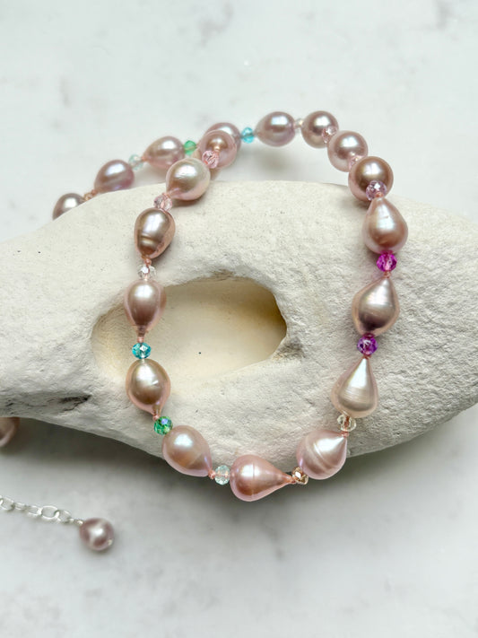 Rainbow Sprinkles Delight Deluxe Necklace - Limited