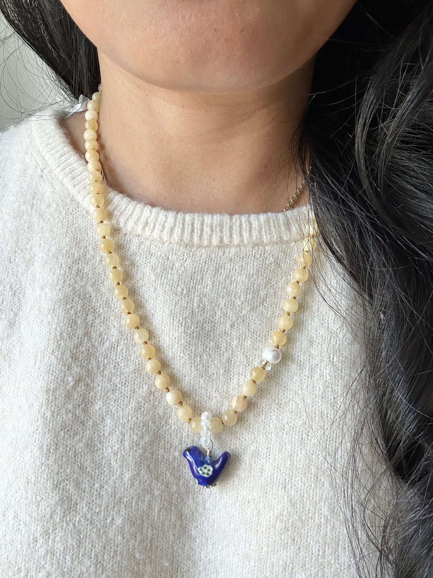 Bon Bon Birdie Deluxe Necklace