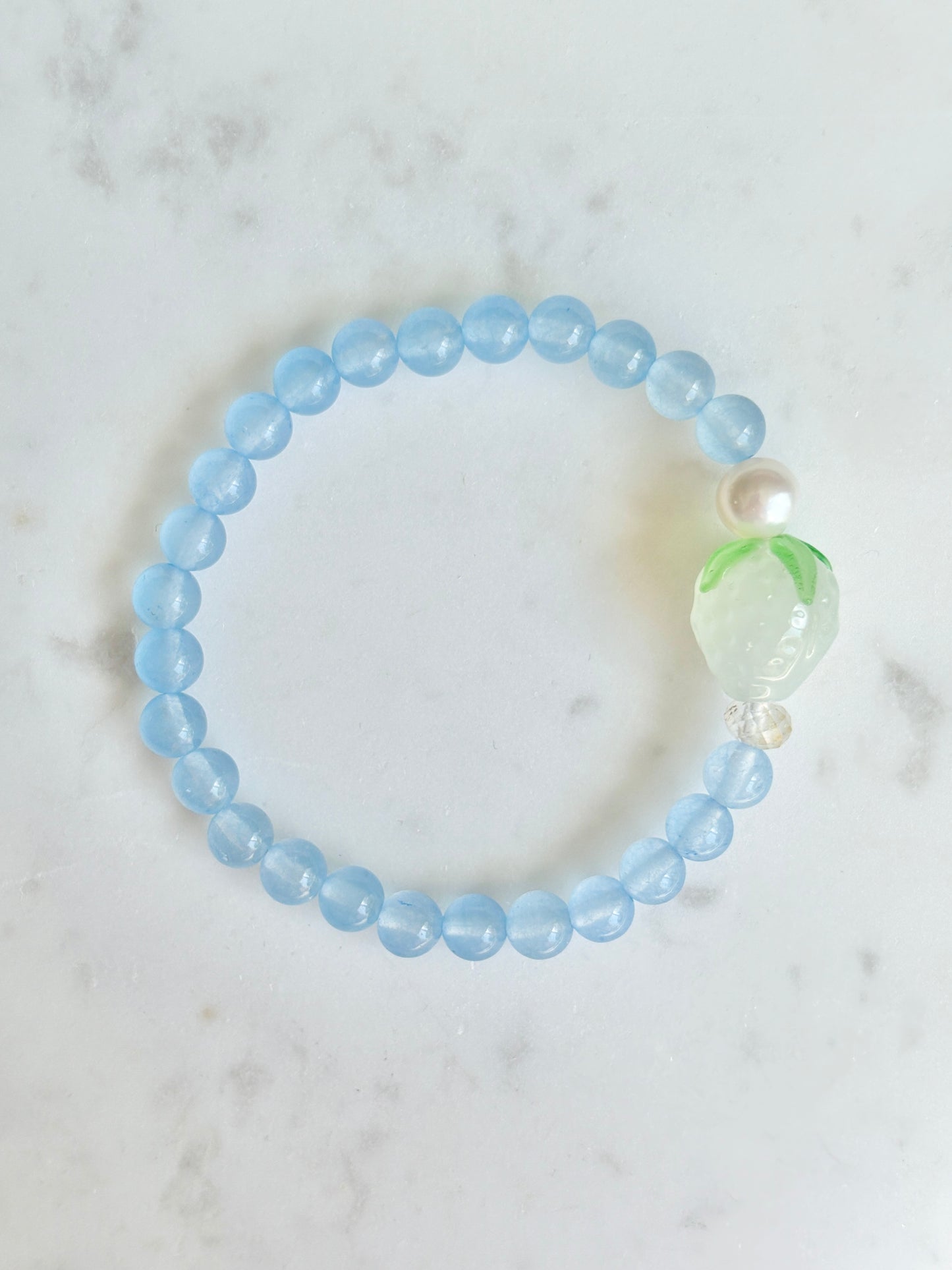 Strawberry Fruit Loops Bracelet