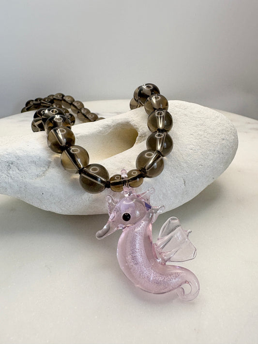 Sassy Sea Stead Smokey Necklace