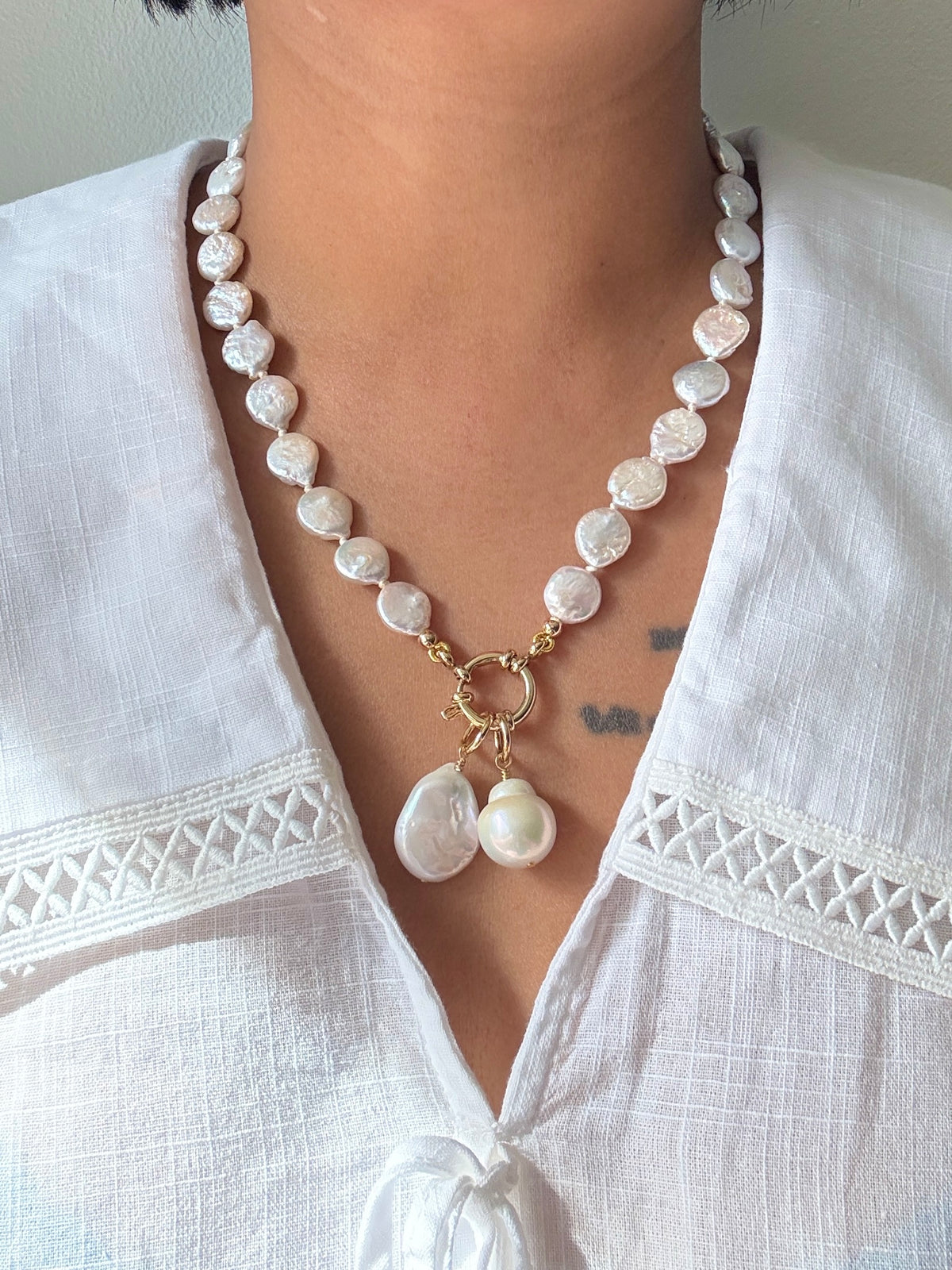Penelope Ivory Necklace - One Of A Kind