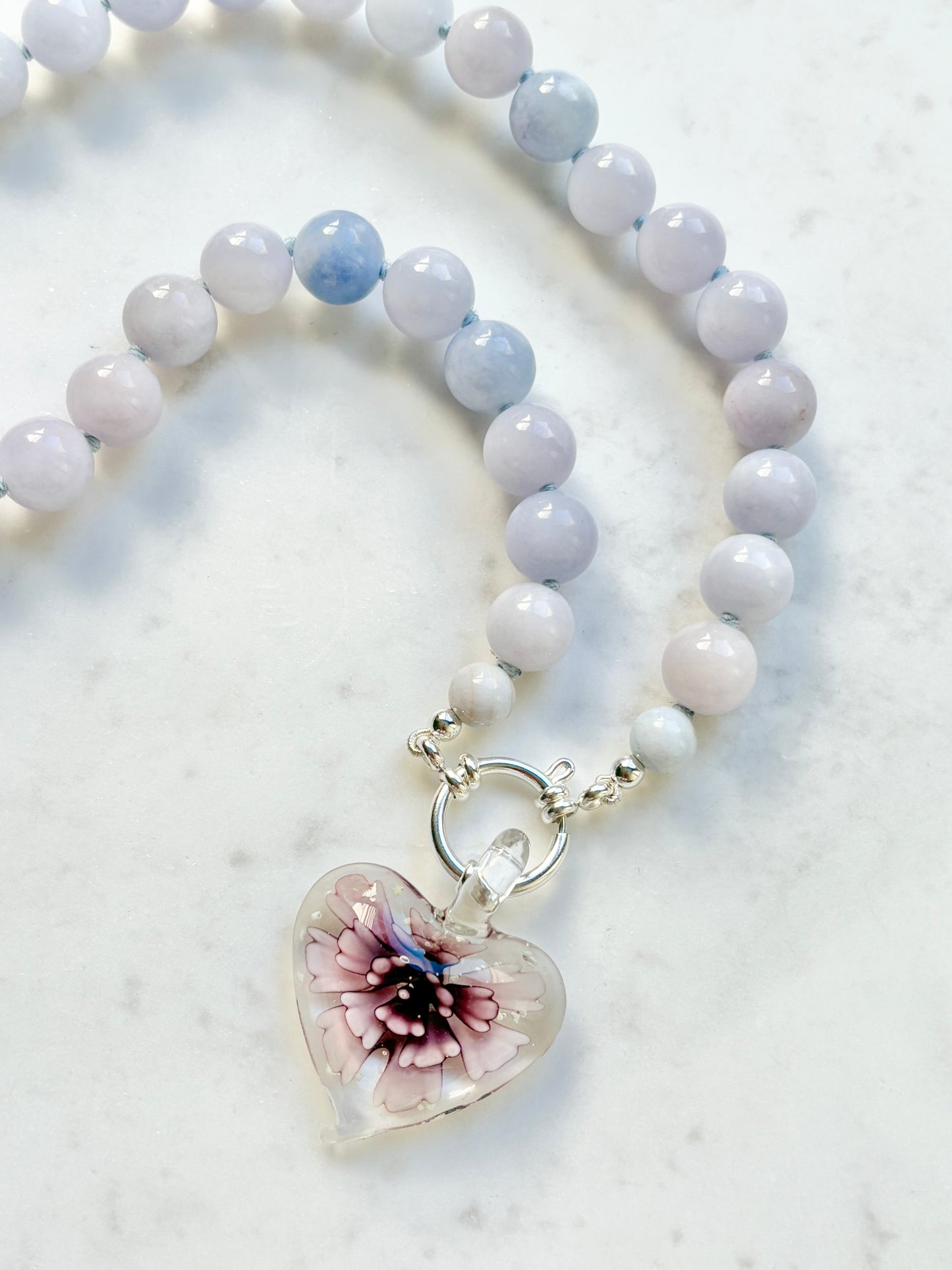 Heart In Bloom Pendant - One Of A Kind
