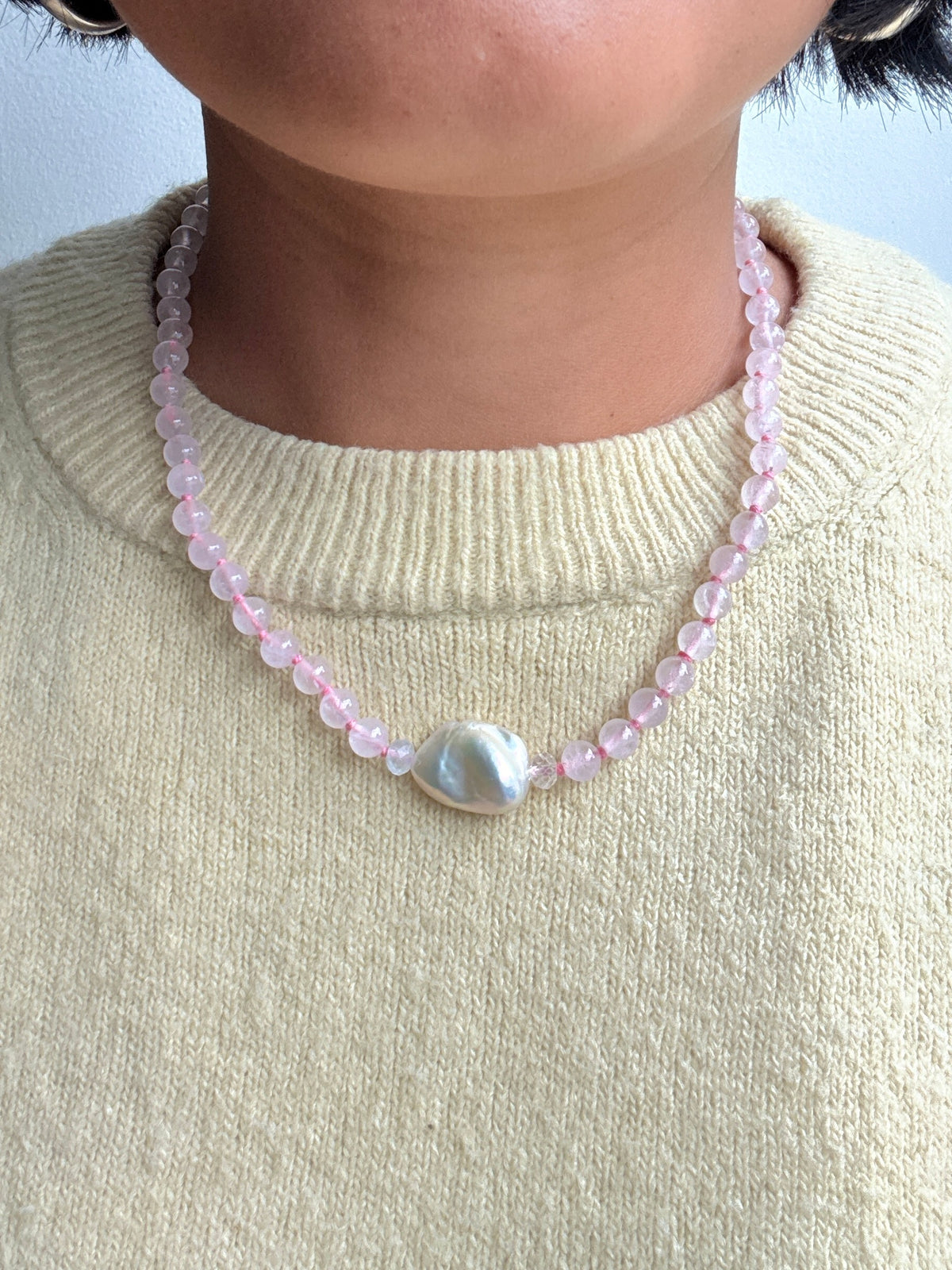 Baroque Embrace Rose Necklace - Limited
