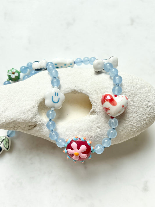 NEW Good Vibes Gem Necklace