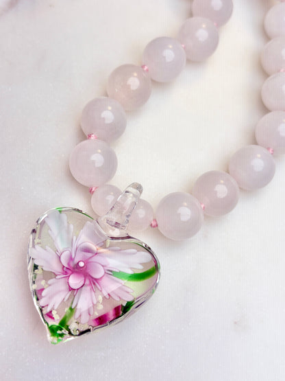 Love You After Dark Musk Necklace - One Of A Kind