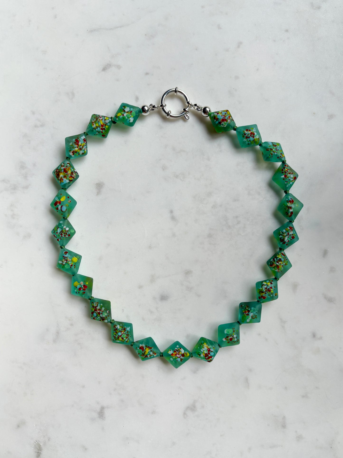 Birthday Sprinkles Leaf Bold Necklace - Limited