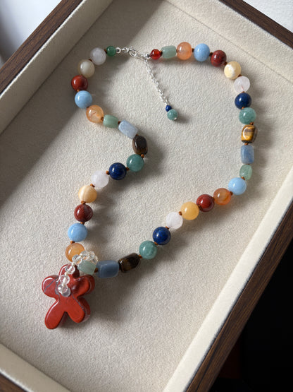 Jelly Bean Mix Necklace