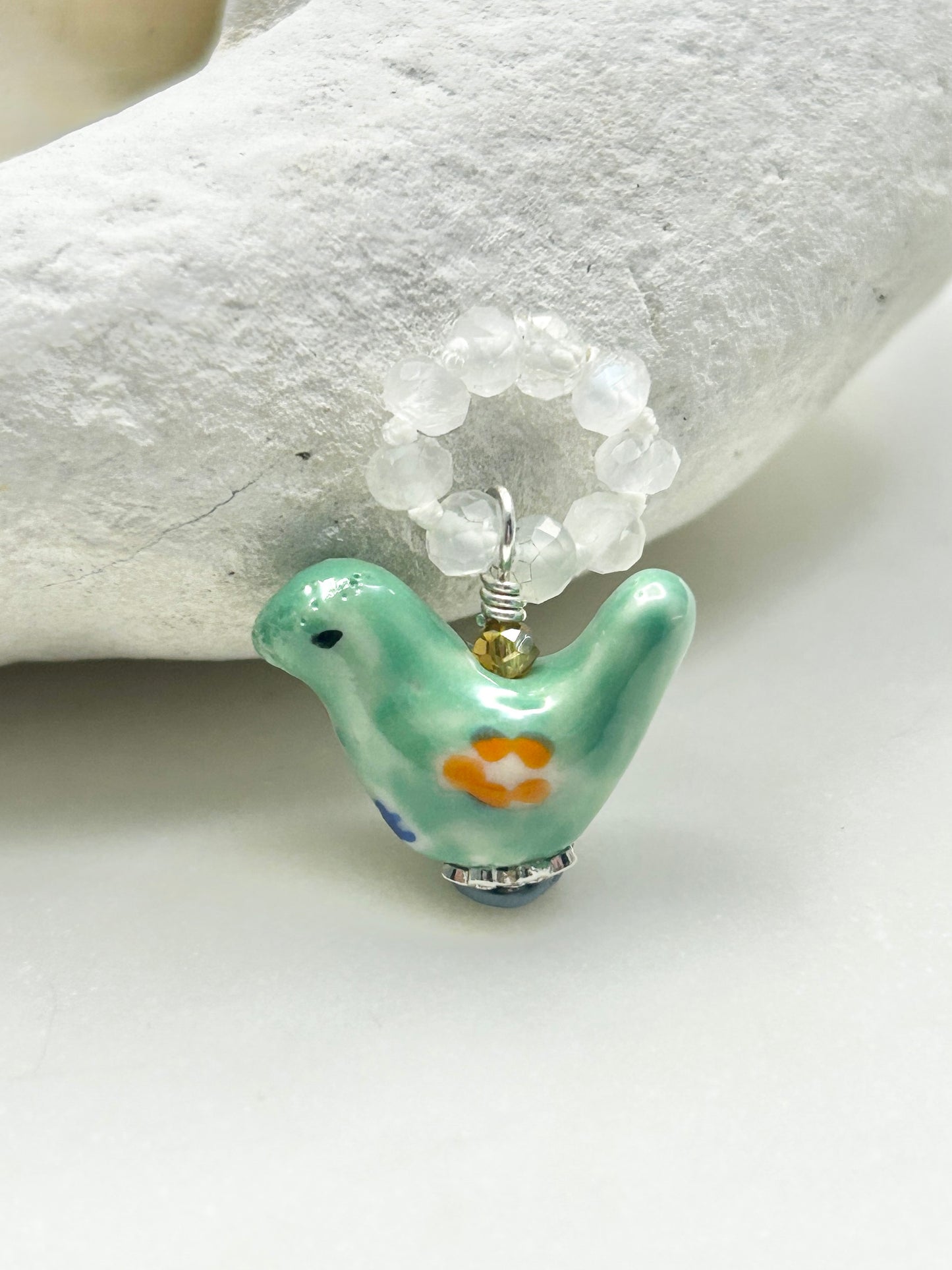 Bon Bon Birdie Pendant - 6mm