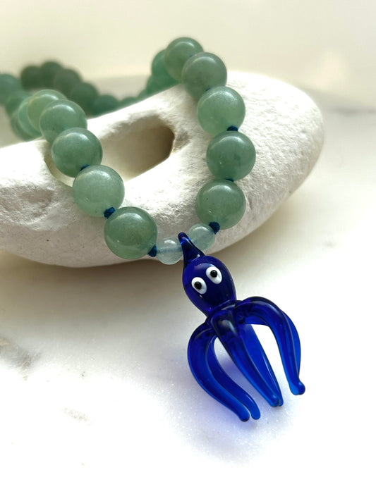 Octogem Aventurine Abyss Necklace