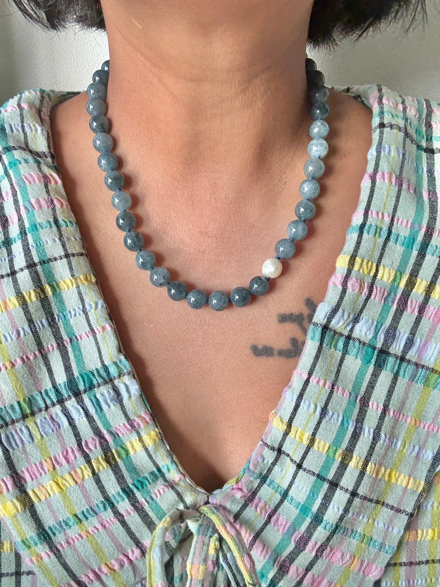 Burmese Jade O’Clock Necklace