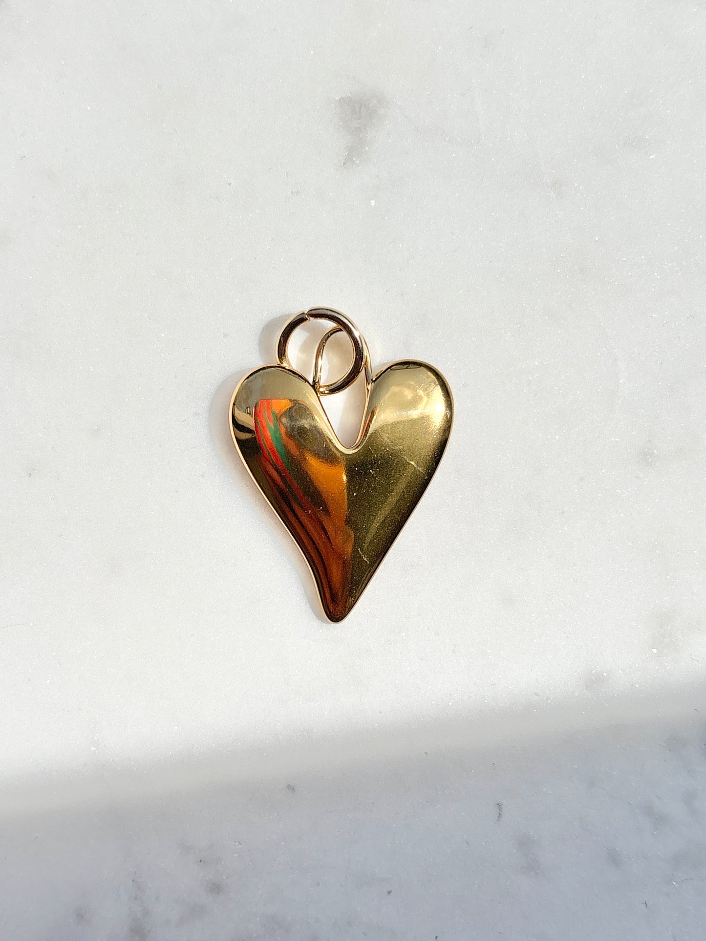 Heart Of Steel Charm