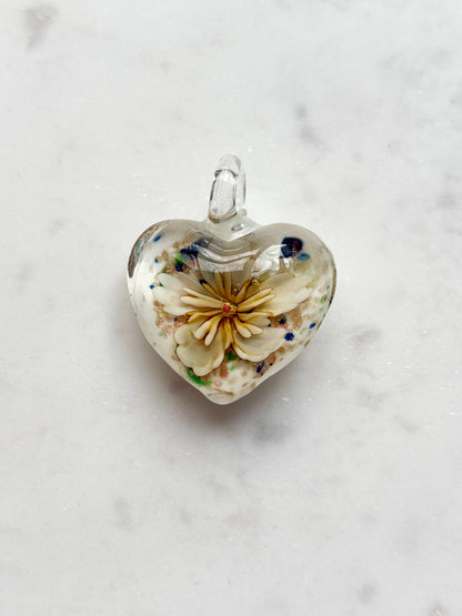 Blooming Heart Pendant - One Of A Kind