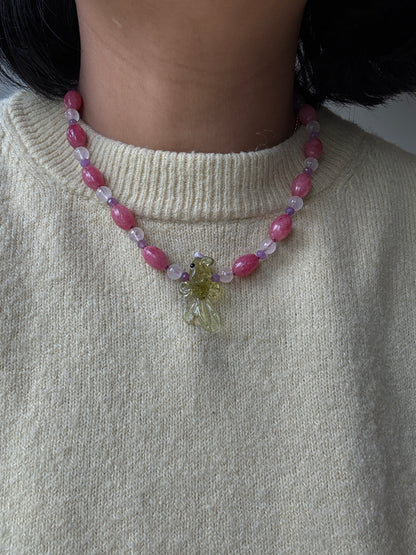 Splash & Dash Anemone Necklace - Limited