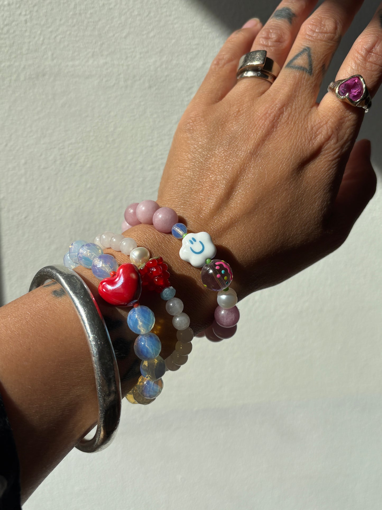 Groovy Heart Bracelet