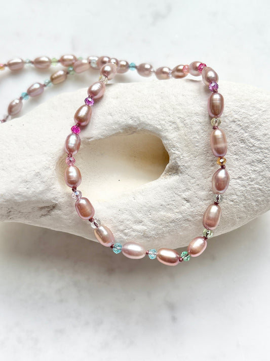 Rainbow Sprinkles Delight Necklace