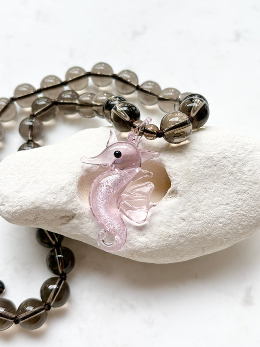 Sassy Sea Stead Smokey Necklace - One Of A Kind