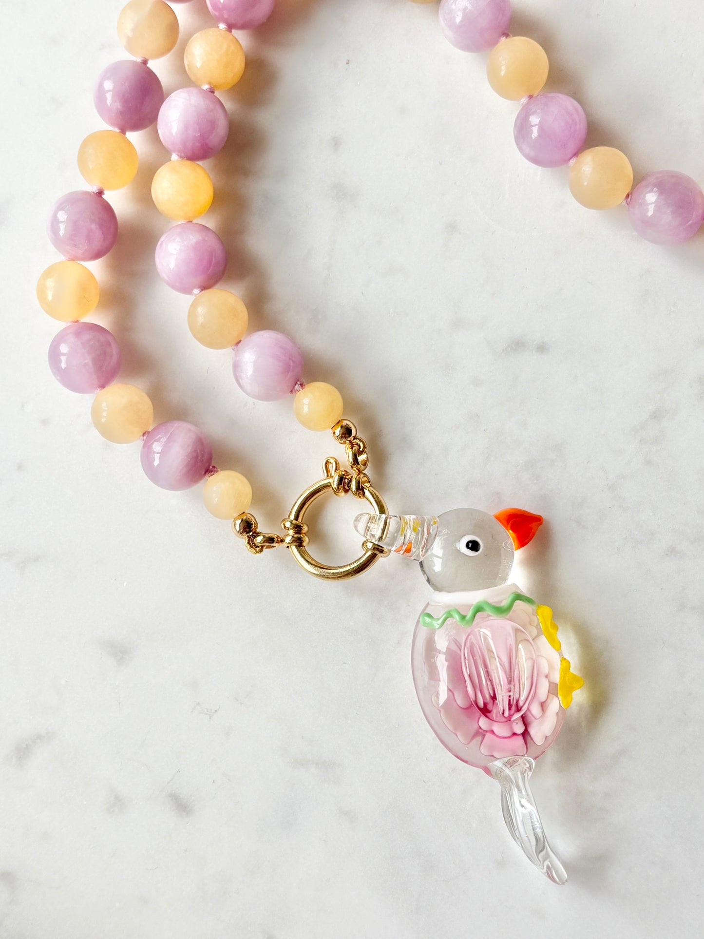 Pretty Perky Parrot Pendant - Limited