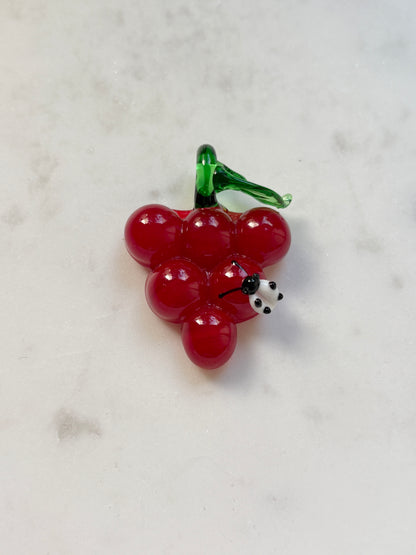 Raspberry Ripple Pendant