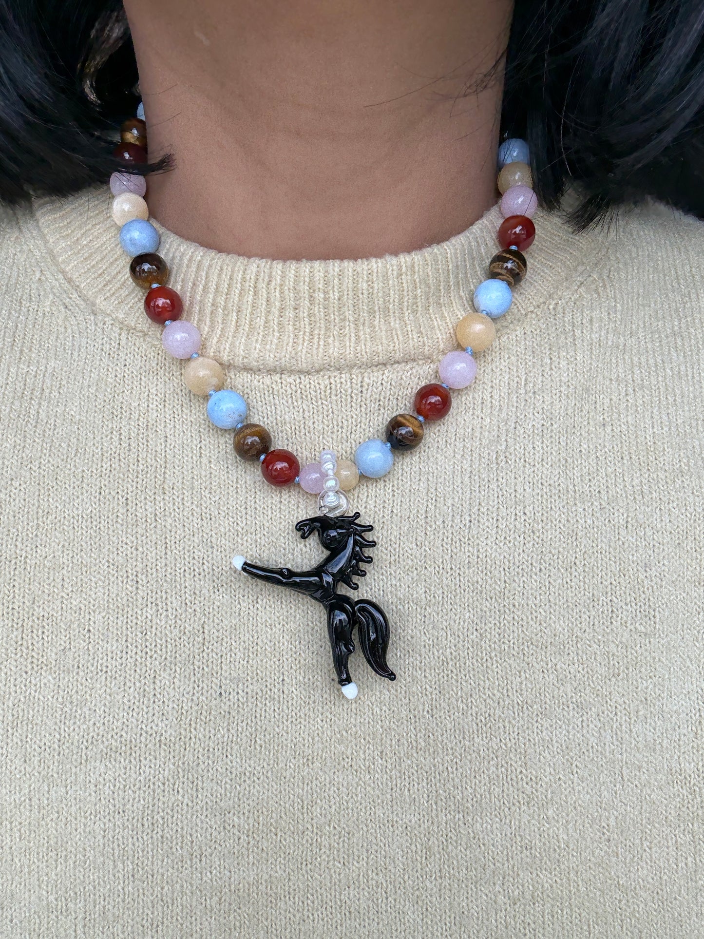 Wild Horse Midnight Necklace