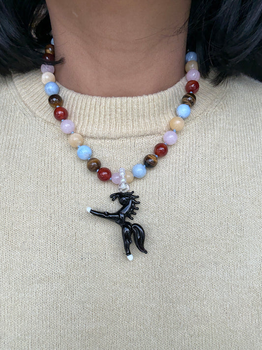 Wild Horse Midnight Necklace