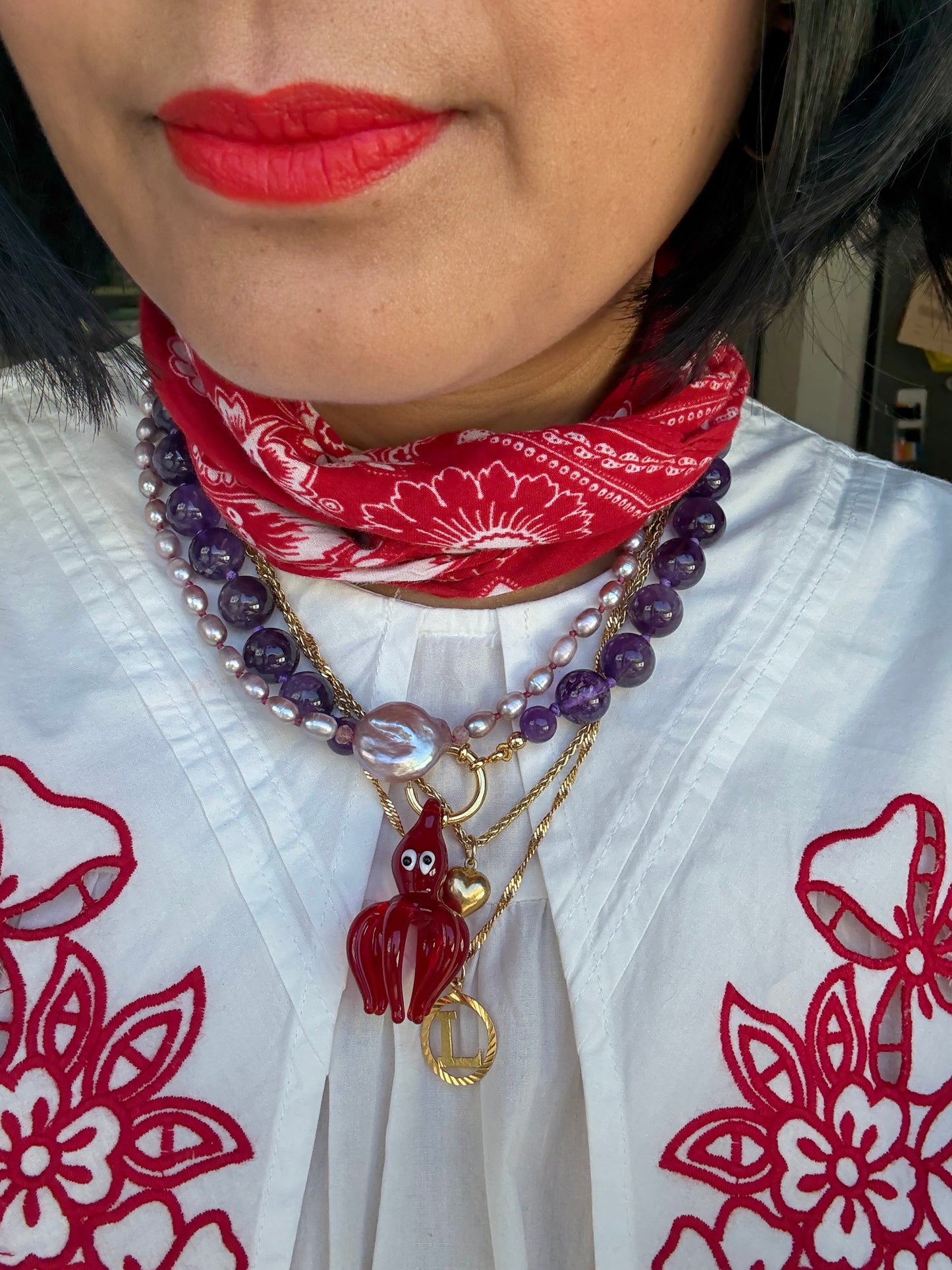 Purple Haze Bold Necklace - Limited