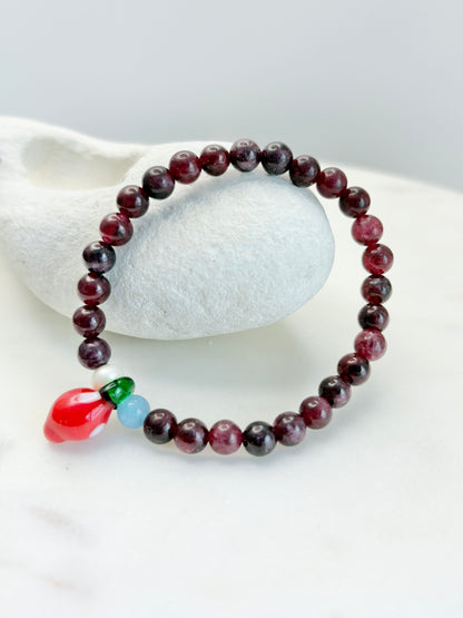 Strawberry Jammin' Bracelet