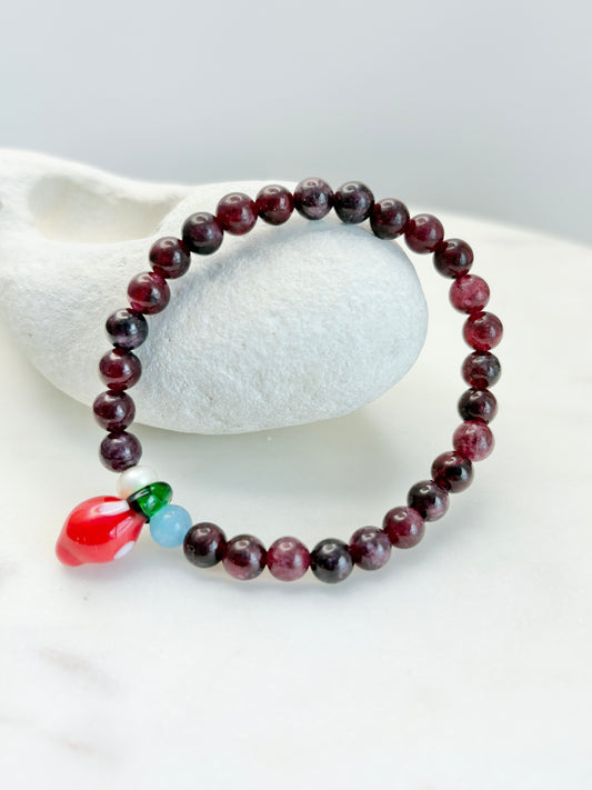 Strawberry Jammin' Bracelet