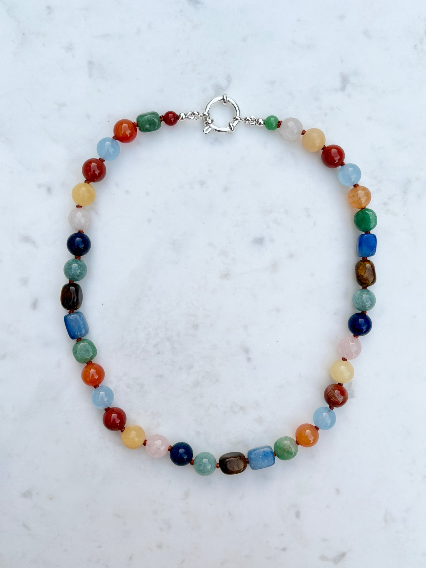 Jelly Bean Mix Necklace