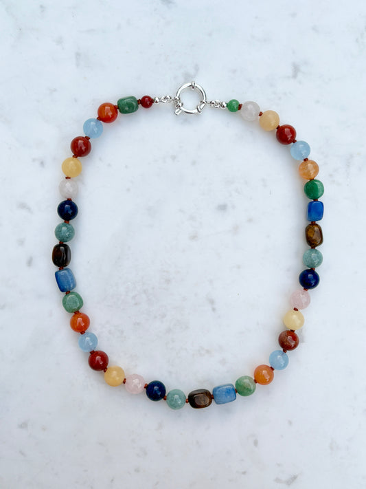 Jelly Bean Mix Necklace