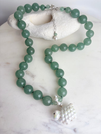 Baa Baa Sheep Grass Necklace