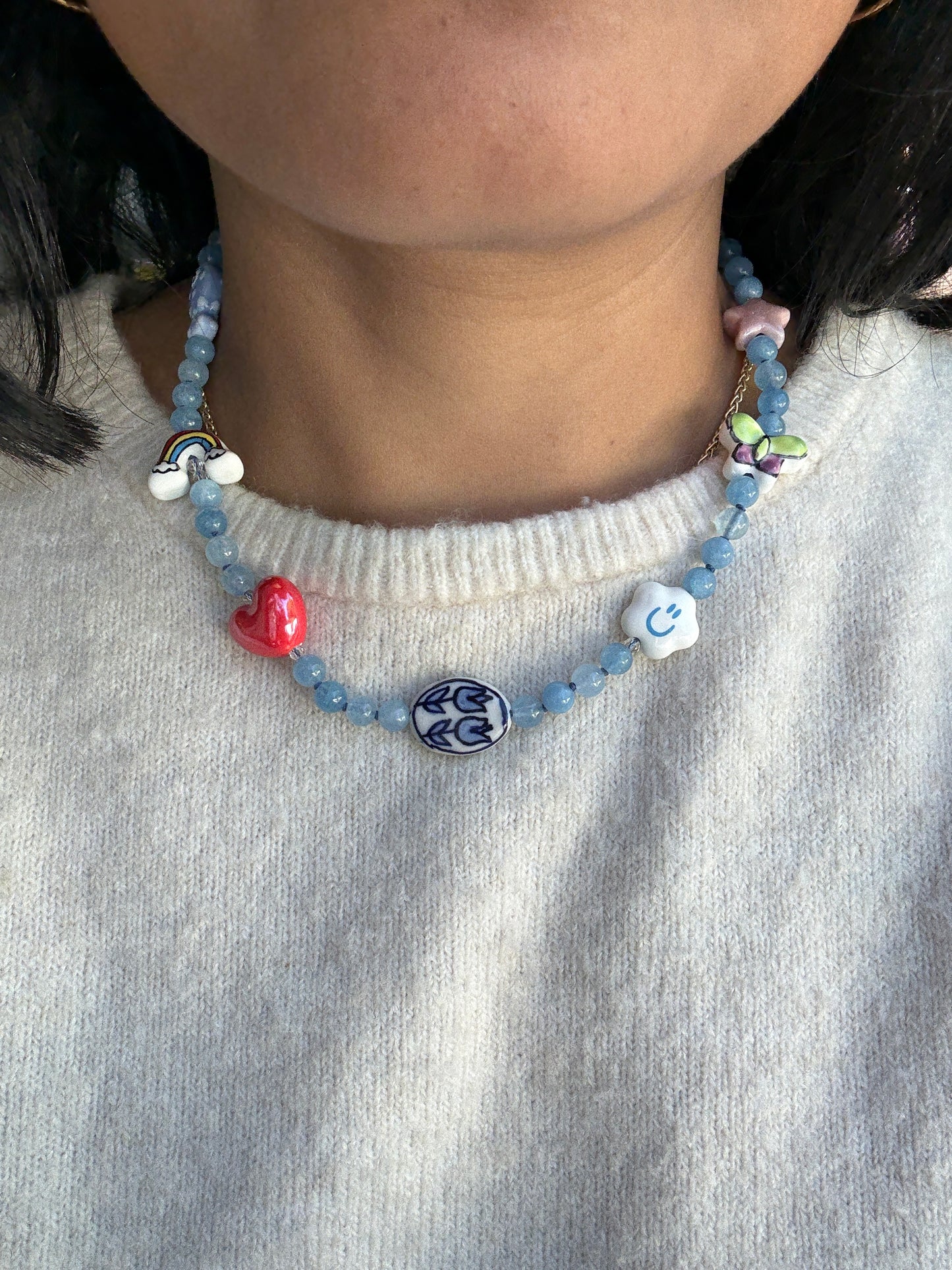 Good Vibes Gem Necklace