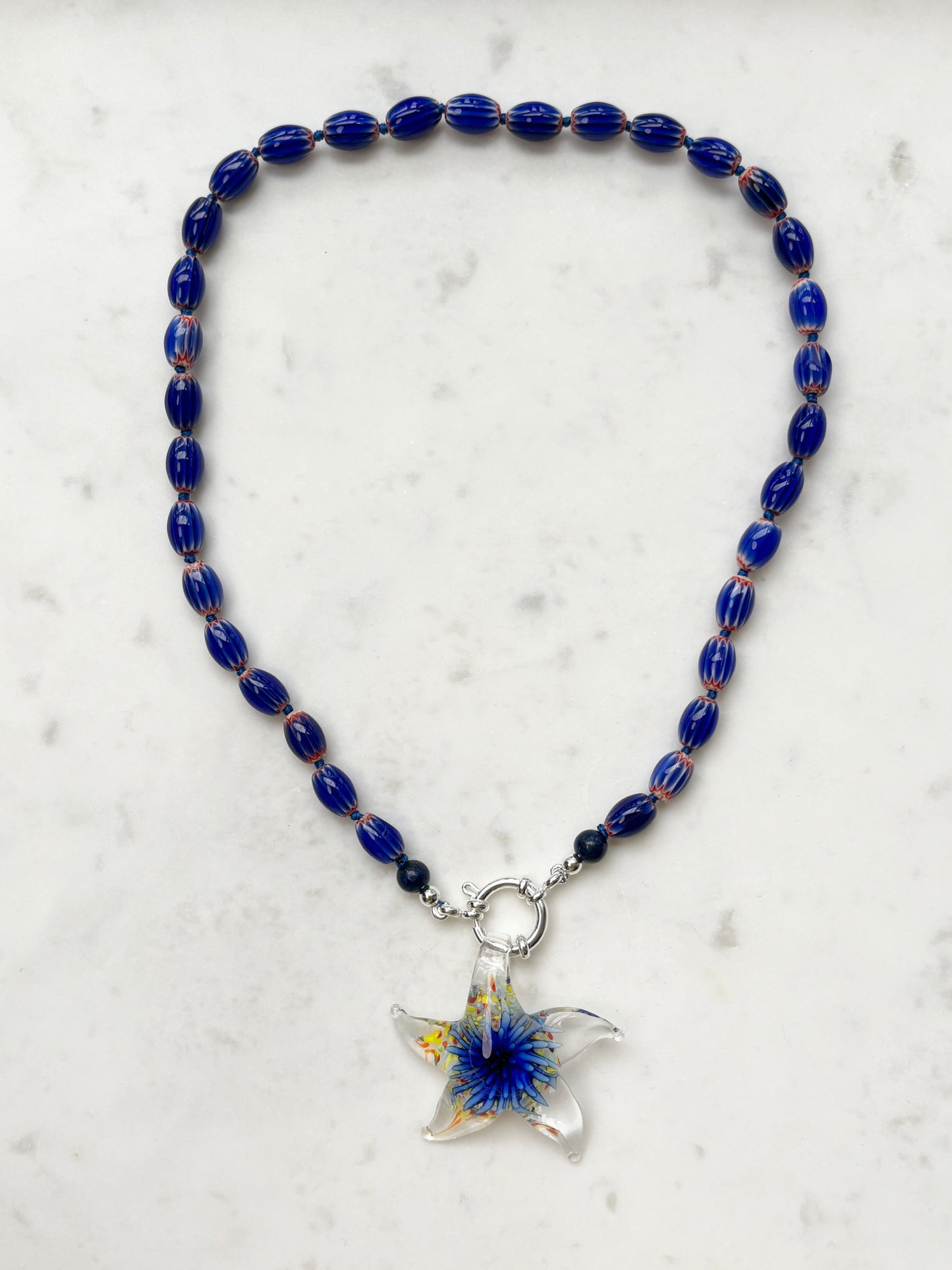 Celestial Star Burst Abyss Necklace - One of A Kind