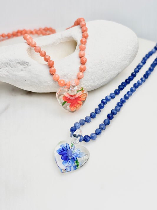 Love You After Dark Facets Lite Necklace